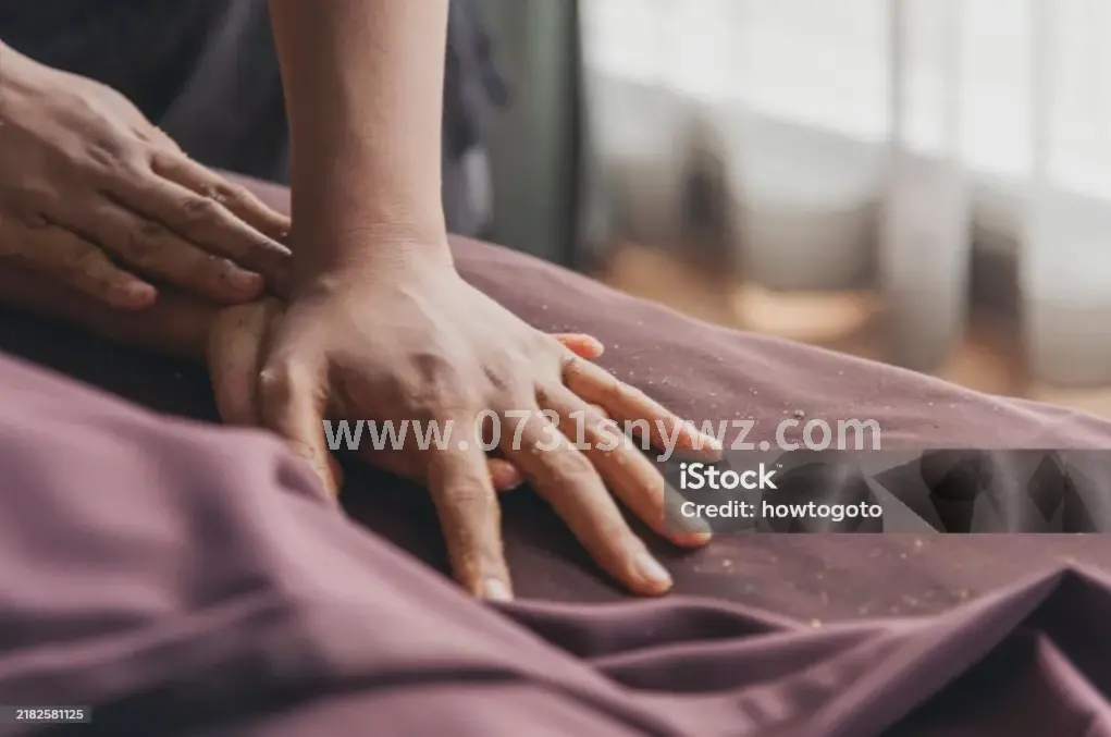 按摩手法示意图